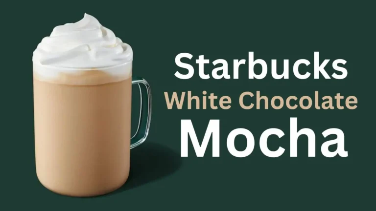 Starbucks white chocolate mocha