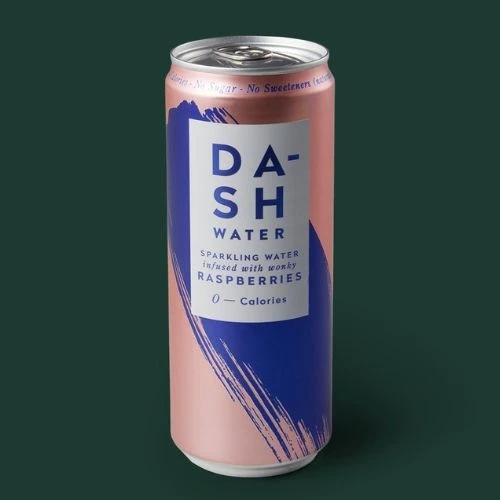 DASH Water Sparkling Raspberry 330ml